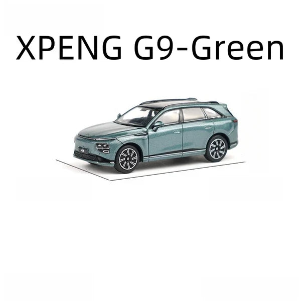 1:64  XPENG G6/G9/P7 Alloy Model Cars