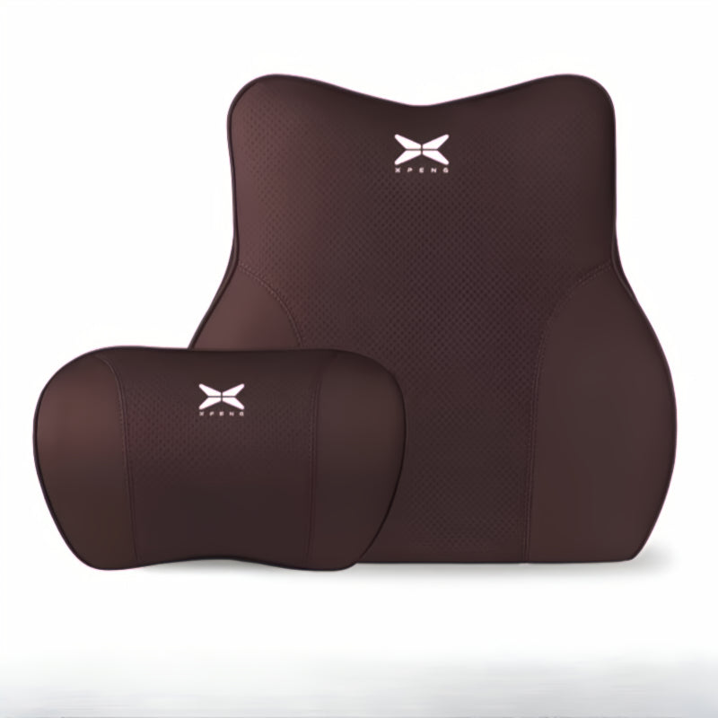  Car Headrest & Lumbar Support Cushion