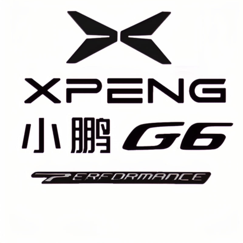 For XPENG Car Body Logo Blackened Logo