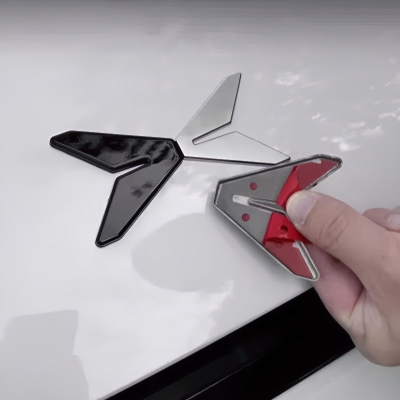 For XPENG Car Body Logo Blackened Logo