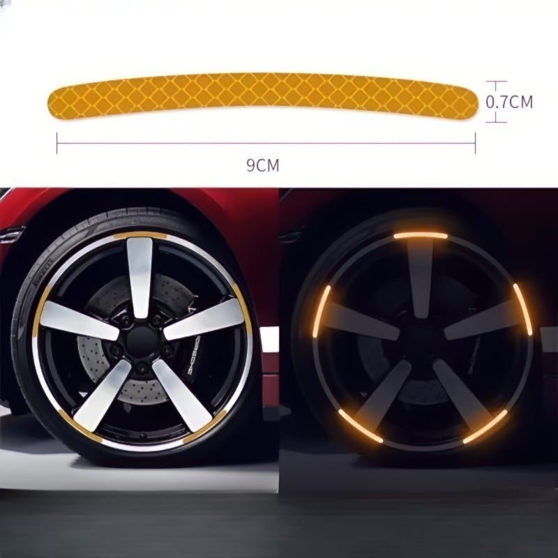 XPENG Fluorescent Stickers For Car Wheels - Xpeng Accessories