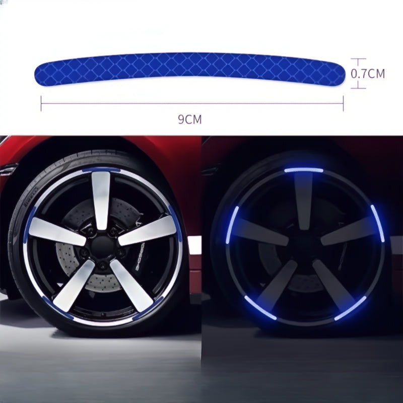 XPENG Fluorescent Stickers For Car Wheels - Xpeng Accessories
