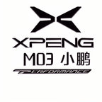 Xpeng M03 Car Body Logo Blackened Logo - Xpeng Accessories