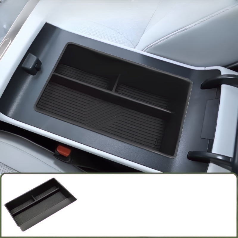 P7+ Armrest storage box& Center Console Silicone Pad & Lower Center Console Storage Box