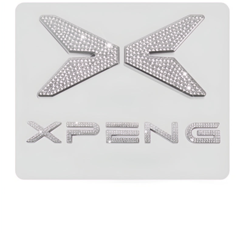 For XPENG Car Body Logo (Superscript&Suffix&Steering wheel marker )