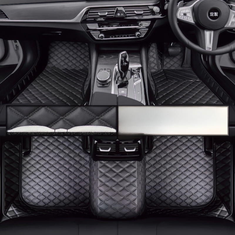 RHD XPENG G6 G9 P7 X9 M03 Napa Leather Floor Mats - Xpeng Accessories