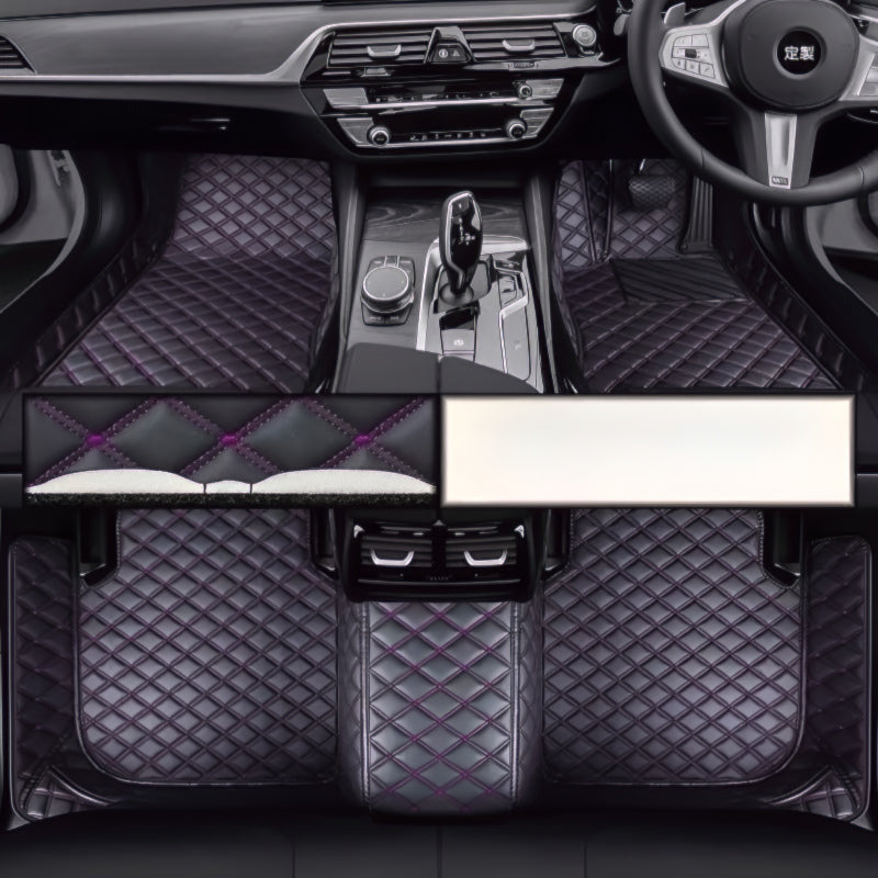 RHD XPENG G6 G9 P7 X9 M03 Napa Leather Floor Mats - Xpeng Accessories