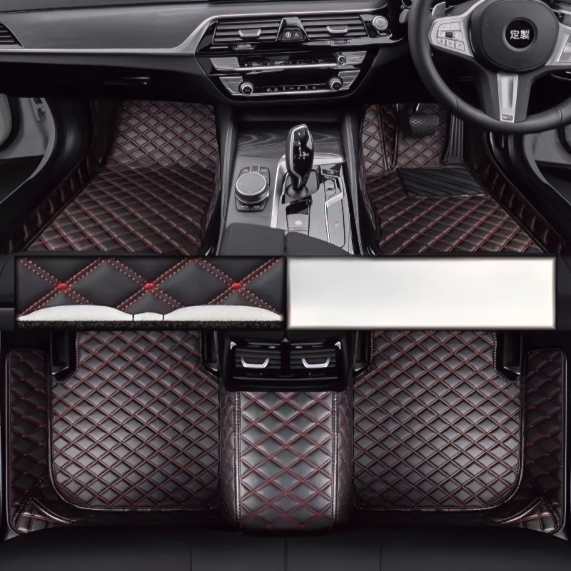 RHD XPENG G6 G9 P7 X9 M03 Napa Leather Floor Mats - Xpeng Accessories