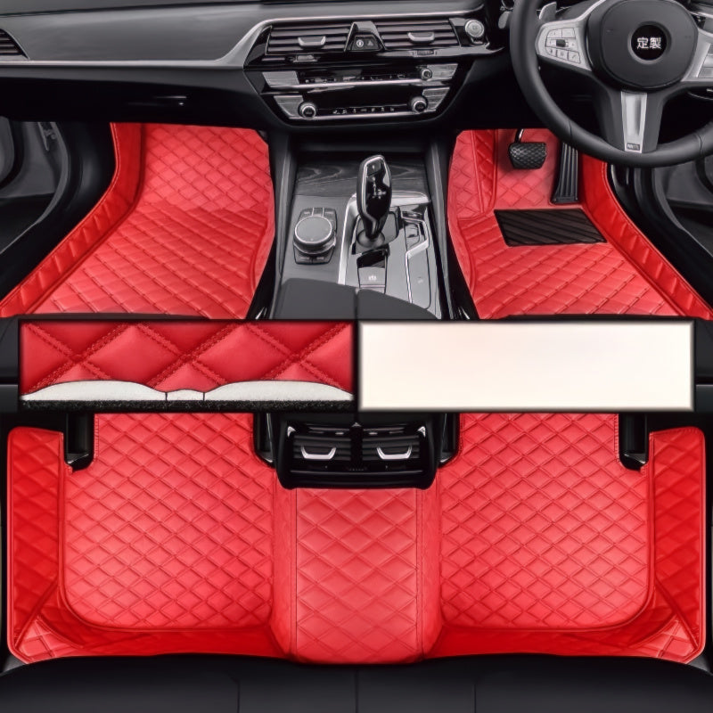 RHD XPENG G6 G9 P7 X9 M03 Napa Leather Floor Mats - Xpeng Accessories