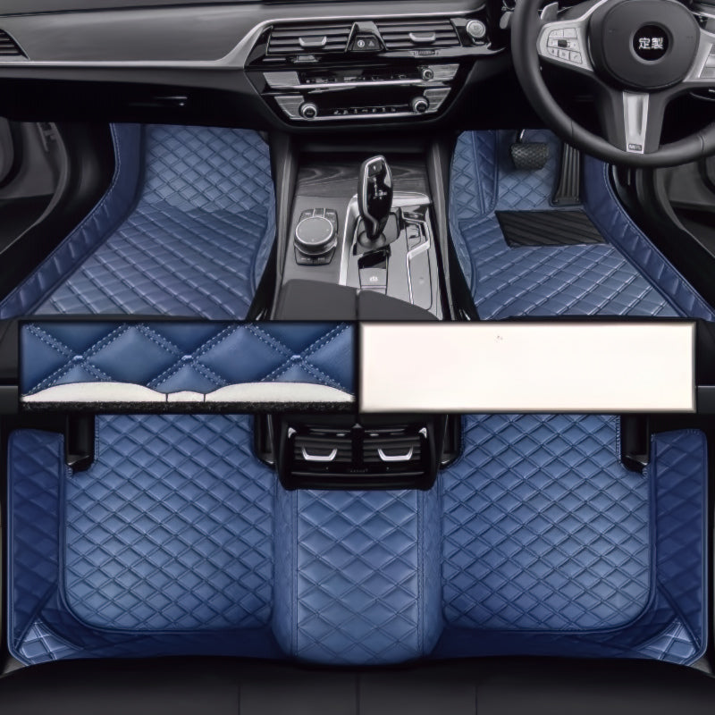 RHD XPENG G6 G9 P7 X9 M03 Napa Leather Floor Mats - Xpeng Accessories