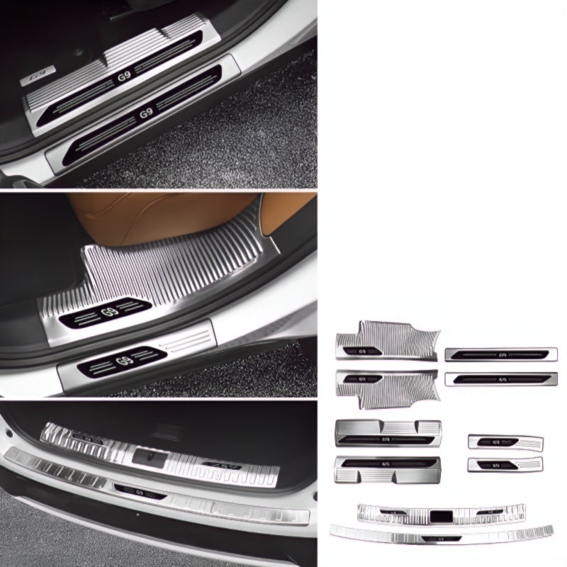 XPENG G9  Front and Rear Door Car Pedal Kick Protection Strip Trunk Protection Strip