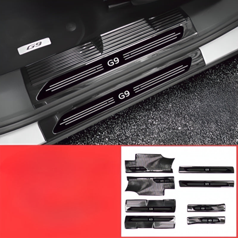 XPENG G9  Front and Rear Door Car Pedal Kick Protection Strip Trunk Protection Strip