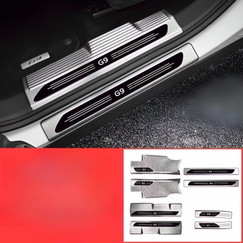 XPENG G9  Front and Rear Door Car Pedal Kick Protection Strip Trunk Protection Strip