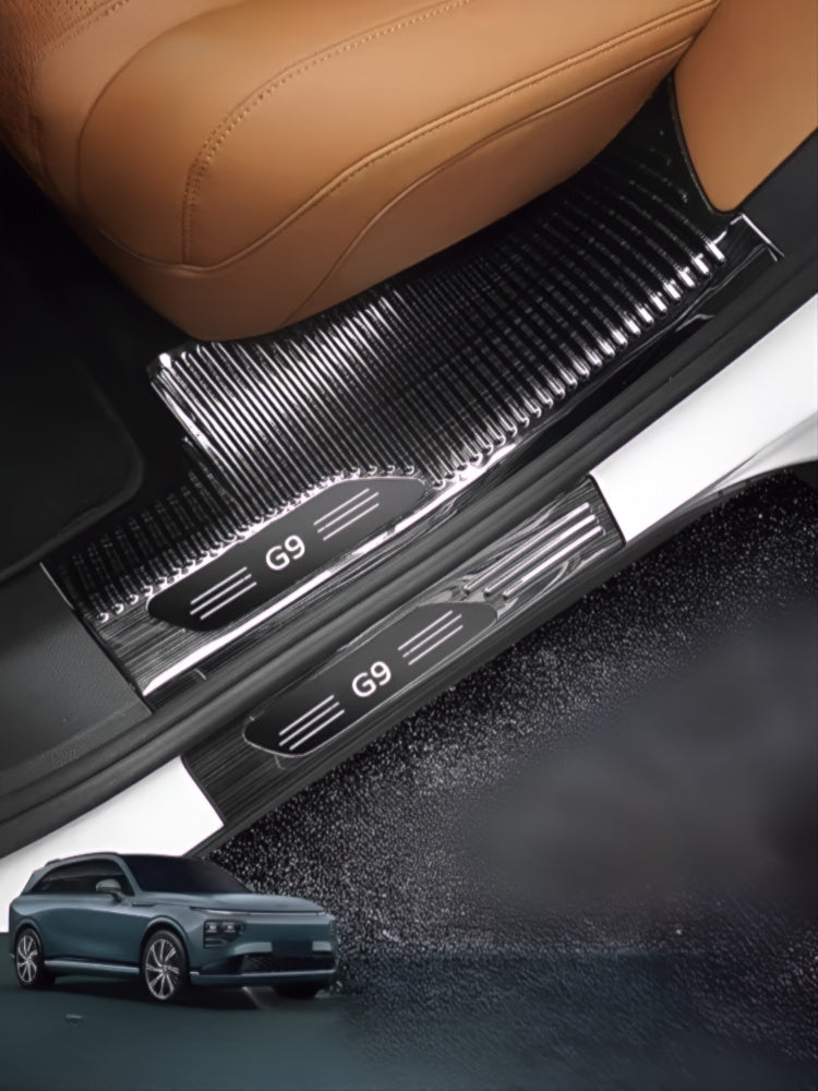 XPENG G9  Front and Rear Door Car Pedal Kick Protection Strip Trunk Protection Strip