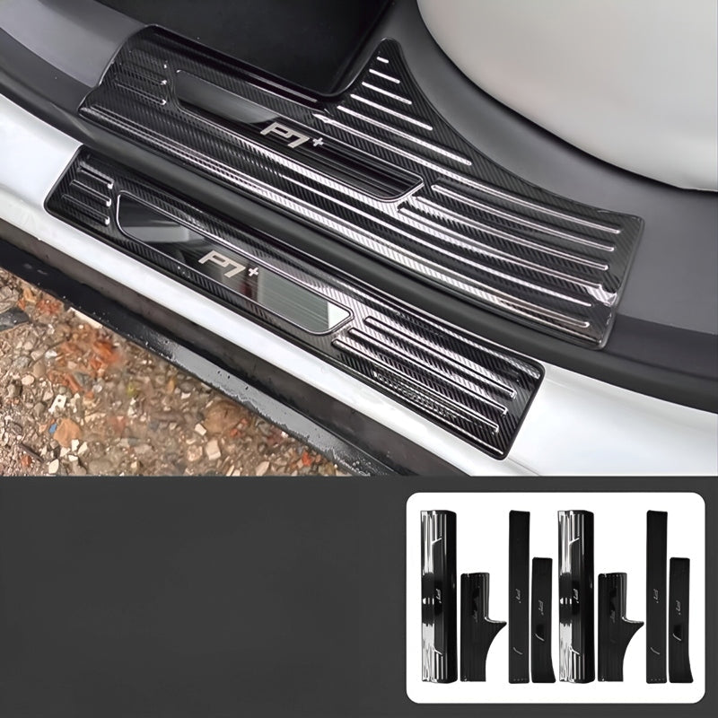 XPENG P7+  Front and Rear Door Car Pedal Kick Protection Strip Trunk Protection Strip