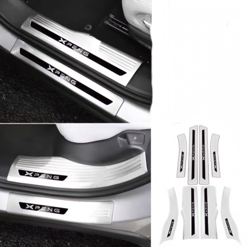 Xpeng G6 Front and Rear Door Car Pedal Kick Protection Strip ( 8 pieces )