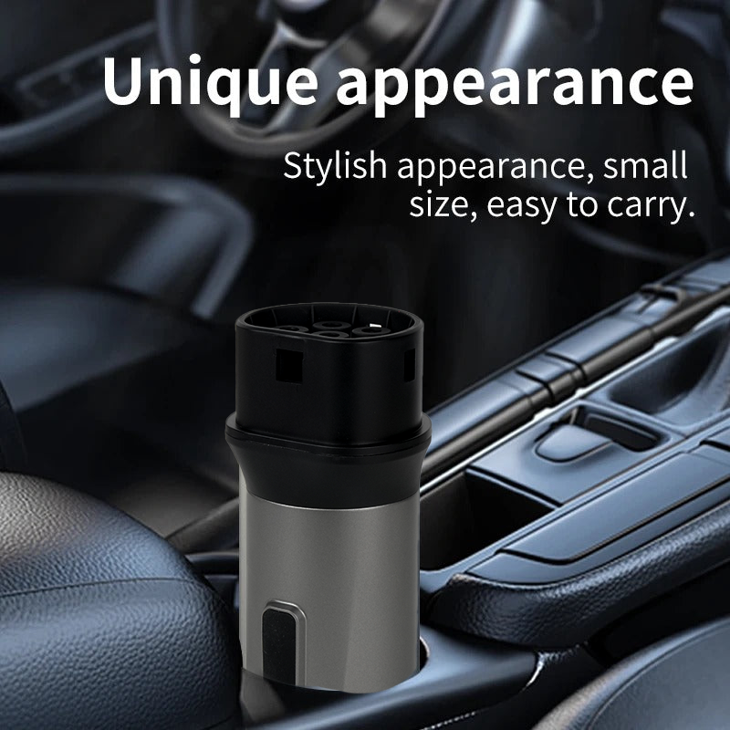 Déchargeur portable Convertisseur de prise Type 2 vers prise Déchargeur V2L
