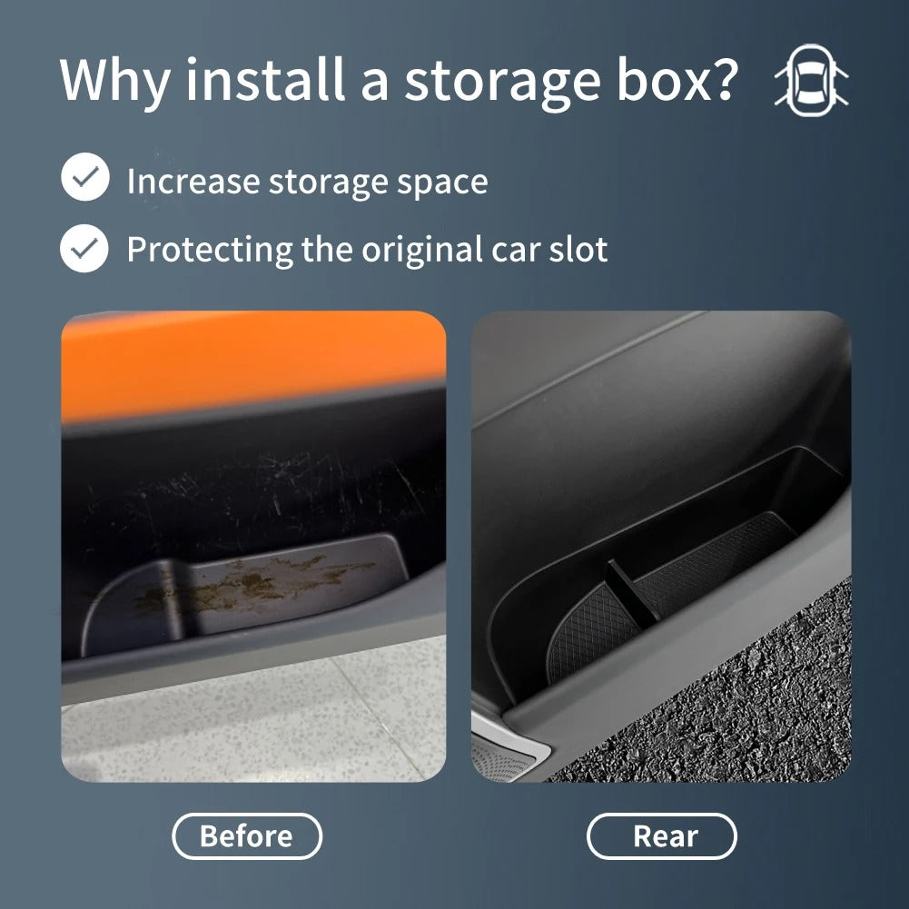 Boîte de rangement latérale de porte Xpeng G9