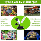 V2L Adapter Type 1 Type 2 Vehicle to Load Adapter Connector - Leapmotor Accessories