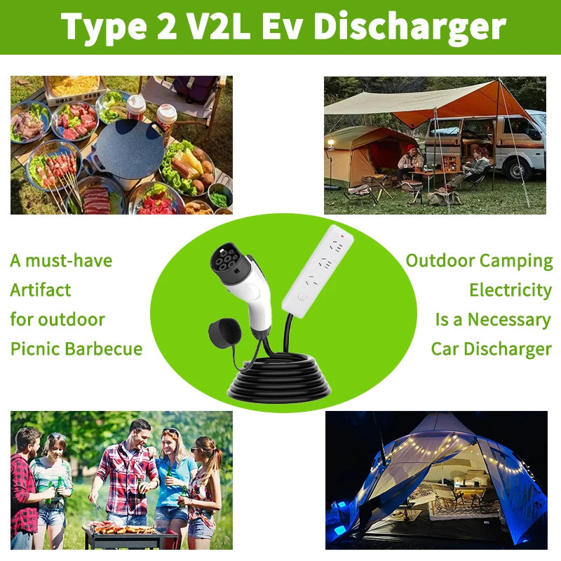 V2L Adapter Type 1 Type 2 Vehicle to Load Adapter Connector - Leapmotor Accessories