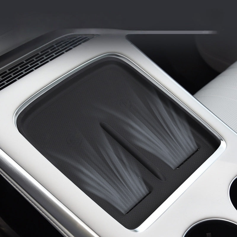 Coussinet en silicone pour console centrale avec chargement sans fil pour XPENG G9