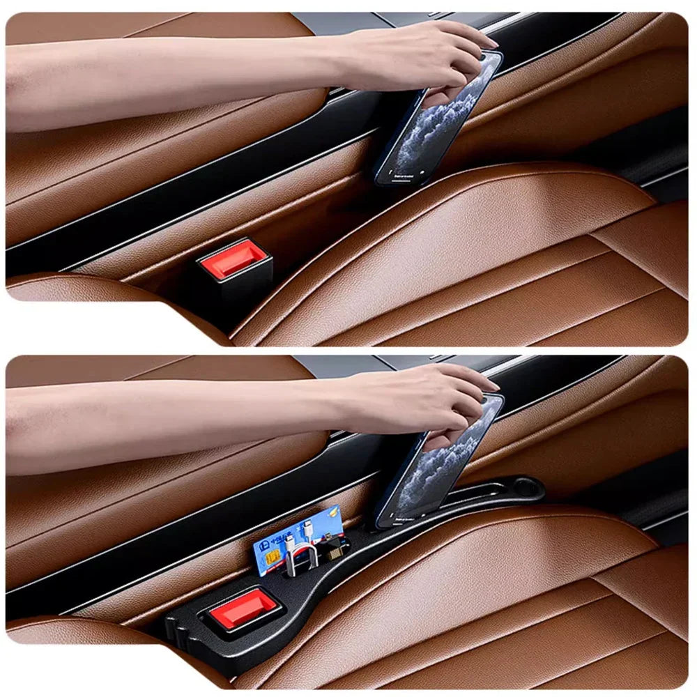 2Pcs Car Seat Gap Filler Seat Crevice Storage Box - Leapmotor Accessories