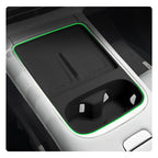 Tapis de recharge sans fil en silicone pour Xpeng G6, support de tasse d'eau de console centrale