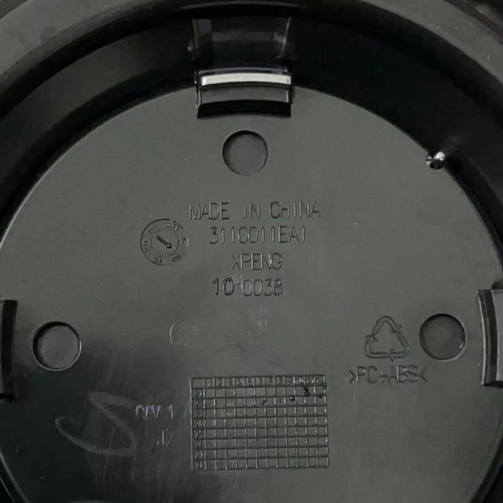XPENG G9 Navsenterkapsel (4 stk.)