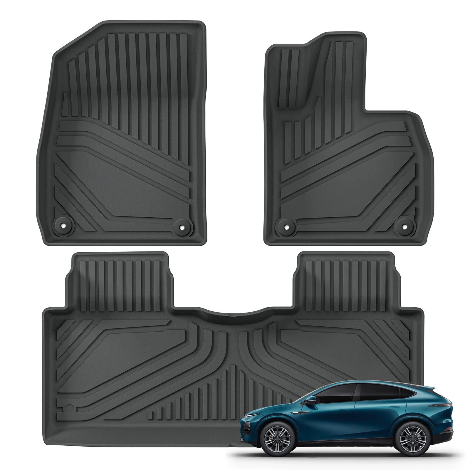 Xpeng G6 TPE 3D Car Floor Mats Cargo Liner Trunk Pad - Xpeng Accessories