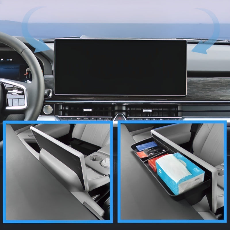 X9 Center screen double storage box