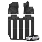 RHD for Xpeng X9 Bilgulvmatter Bagasjeromsmatte Bagasjeromspute