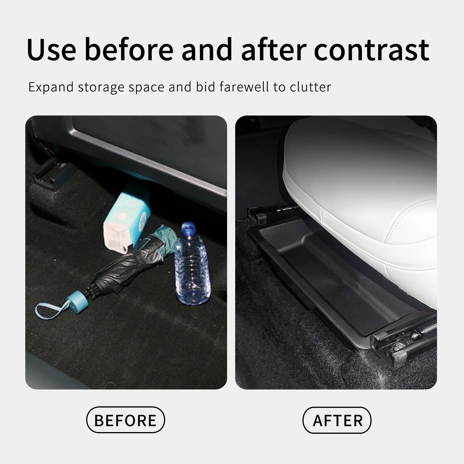 XPENG G6 Under Seat Storage Box Organizer