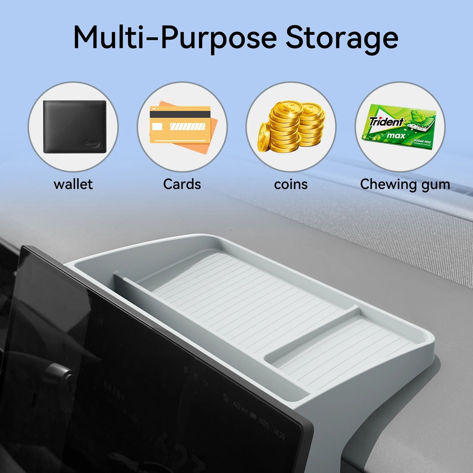 Xpeng G6 Dashboard Storage Tray