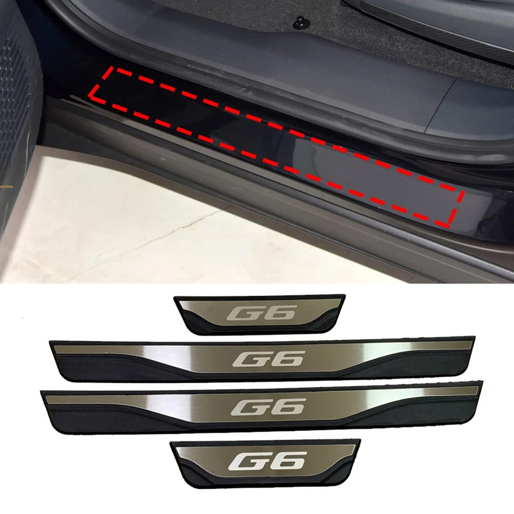 Door Sill Plate Stickers For Xpeng G6