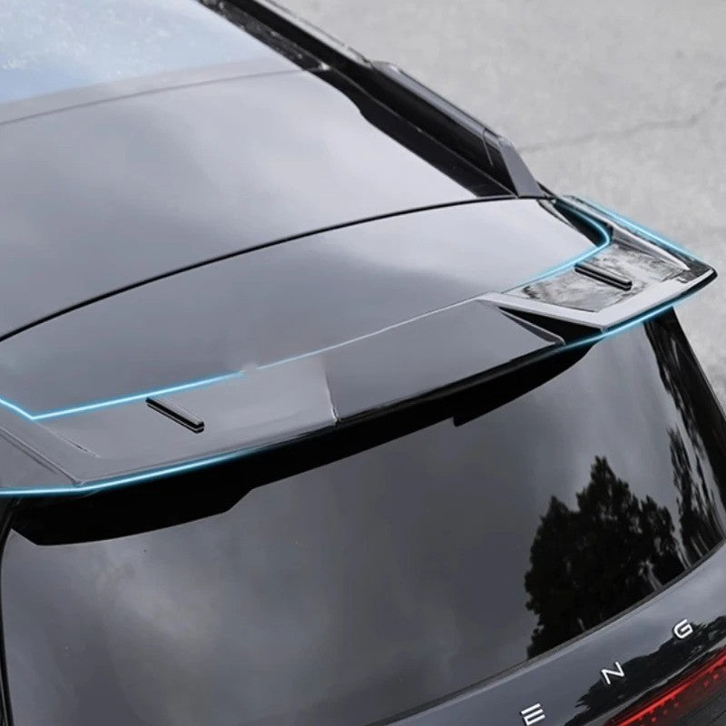 Xpeng G9 bil bakspoiler bevegelse halen