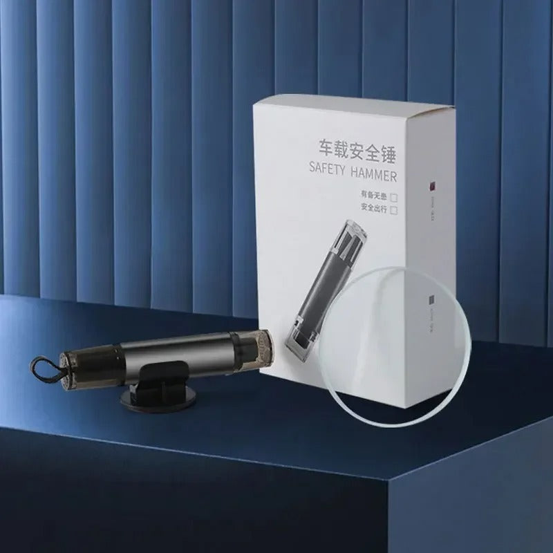 2-in-1 Car Safety Hammer Window Glass Breaker Seat Belt Cutter - Leapmotor Accessories