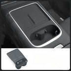 Tapis de recharge sans fil en silicone pour Xpeng G6, support de tasse d'eau de console centrale