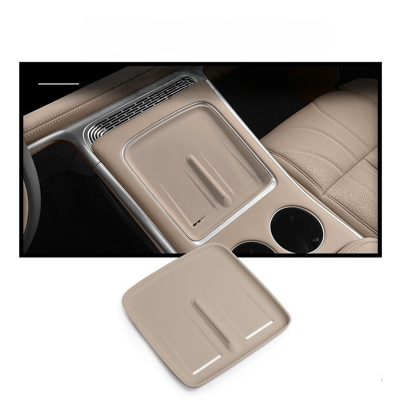 Coussinet en silicone pour console centrale avec chargement sans fil pour XPENG G9